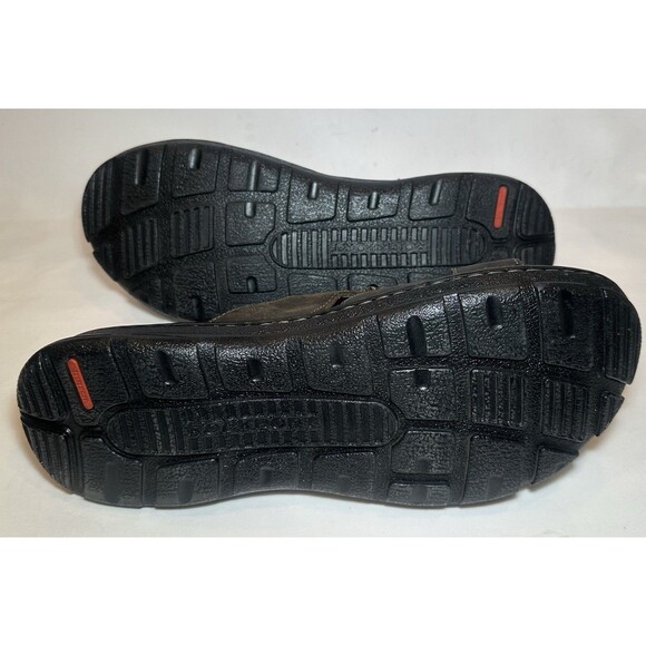 Rockport Darwyn Sandals Men’s 13W Dark Brown Leather Comfort Slides main image 6